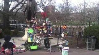 Street Musician Boston Commons