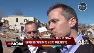 Gov. Greitens visits Oak Grove