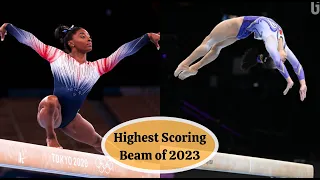 Highest Scoring Balance Beam Routines of 2023