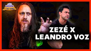 ENTENDA A TRETA DE ZEZÉ DI CAMARGO COM LEANDRO VOZ - Cortes do Conceito Talk Show