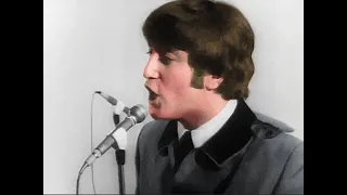 The Beatles-You Can't Do That (Colorized clip)