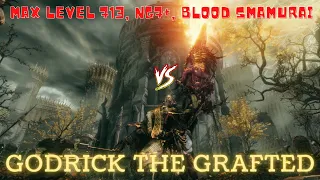 Elden Ring Destroying Godrick the Grafted, No Damage, Solo, Max Level 713, NG+7 is Too Easy!!!!