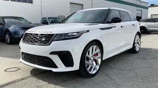 2020 Land Rover Range Rover Velar SVA Dynamic Walkaround + Exhaust (No Talking)(ASMR)