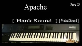 'Apache'  by The Shadows Played On Keyboard using Keytar Kaddy