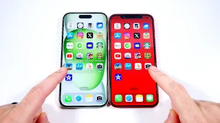 iPhone 15 vs iPhone 12 Speed Test