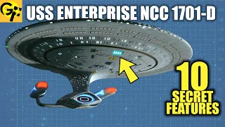 10 More SECRET Features of the USS Enterprise NCC 1701-D