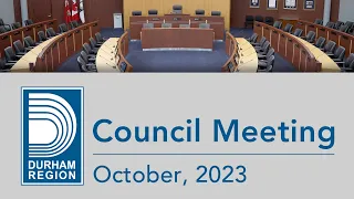 Council Meeting - October 25, 2023