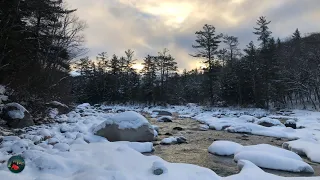 Winter Camping In The White Mountain National Forest - New Hampshire. Part 1: Camp Setup And Hike