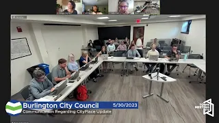 Burlington Special City Council Meeting - 5/30/2023