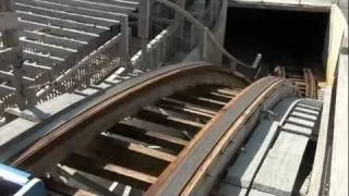 Great White POV Wooden Roller Coaster Morey's Piers Wildwood New Jersey Shore