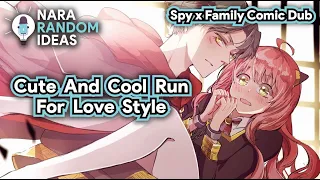 Funny Spy X Family Comic Dub: Cute And Cool Run Love Style [Becky] [Anya x Damian] [Damianya Comic]