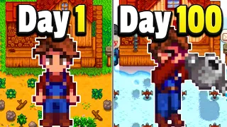 I Played 100 Days of Stardew Valley As a New Player
