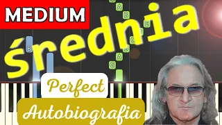 🎹 Autobiografia (Perfect) - Piano Tutorial (średnia wersja) 🎵 NUTY W OPISIE 🎼