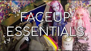 Doll Repaint Faceup Essentials & Supplies •JackyOhhh