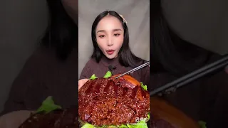 Chinese mukbang I Eat Pork Belly and Sticky Rice I #4
