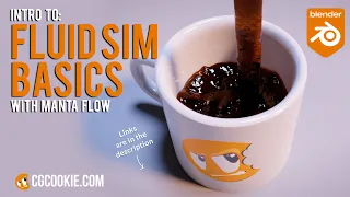 Let's Make Coffee: Blender Fluid Sim (Manta Flow) For Beginners