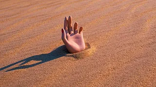 Какова на самом деле толщина слоя песка в пустыне? И что находится под песком?