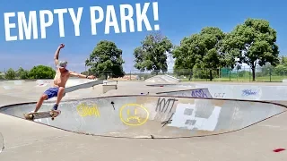 EMPTY SKATEPARK SCORE in THE MIDDLE of NOWHERE