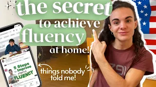 the SECRET to becoming FLUENT nobody is telling you (learn English at home)