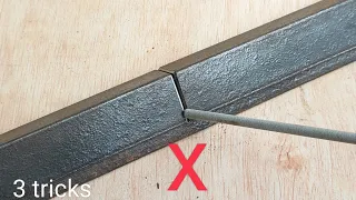 few know the secret tricks of welding and cutting angle iron | welding project