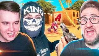 KING DM СДЕЛАЛ СВОЮ COUNTER STRIKE 2! РЕАКЦИЯ С COFFI