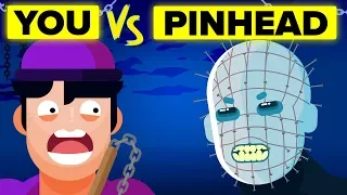 YOU vs PINHEAD - How You Can Defeat and Survive Him (Hellraiser Movie)