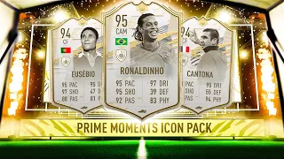 THIS IS WHAT I GOT IN 15x 92+ ICON MOMENTS PACKS! #FIFA21 ULTIMATE TEAM!