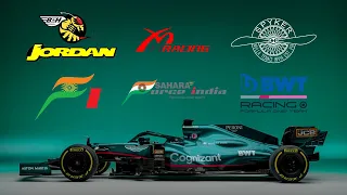 Sejarah Unik Transformasi Nama Tim-tim F1