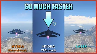 Hydra Speed Boost Guide | Fastest Vehicle in GTA