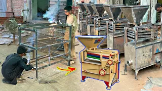 Mass Production Process Of. Wheat Filtration Machine | Amazing Manufacturing Production Process