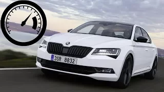 Škoda Superb 2.0 TSI (220 HP) FWD acceleration: 0-100 km/h, 0-200 km/h :: [1001cars]