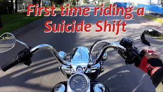 First time riding with a suicide shift