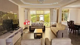 Bole, 3 bedrooms furnished house for rent, Addis  Ababa, Ethiopia.