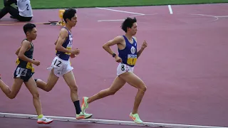 【衝撃】関東インカレ2022 男子1部5000m決勝 三浦龍司ラスト1000m