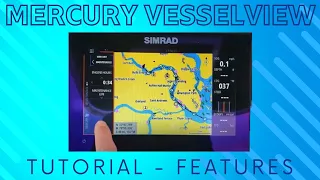 Mercury VesselView Simrad Unit Tutorial Walkthrough