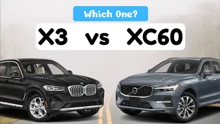 BMW X3 2023 vs Volvo XC60 2023
