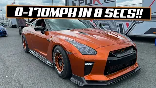 THIS 2000HP NISSAN GTR DOES 0-170MPH IN 8 SECONDS!!