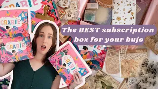 Grabie Monthly Scrapbooking Club Subscription Box Review