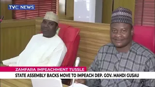 Zamfara State Assembly Backs Move to Impeach Deputy Governor