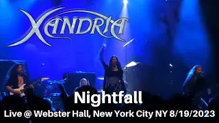 Xandria - Nightfall LIVE @ Webster Hall New York City NY 8/19/2023