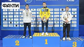 Украинцы завоевали еще два золота на чемпионате мира по прыжкам в воду