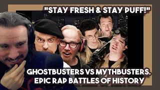 *STAY FRESH & STAY PUFF!* Ghostbusters vs Mythbusters. Epic Rap Battles of History By ERB
