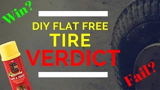 DIY flat free tire. Don't fall for the BS.  Verdict is in!  FarmCraft101