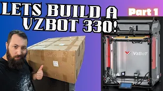 VZBOT 330 Build Series Part 1 #3dprinting #livestream