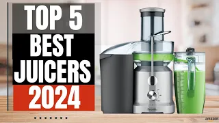 ✅ TOP 5 Best Juicer 2024 | Cold Press Juicer Machine