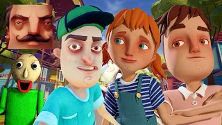 Hello Neighbor - My New Neighbor Player Baldi Aaron Mya Gameplay Walkthrough