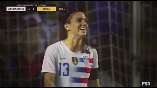 Alex Morgan vs Brazil (03/08/2018) Tournament of Nations - 1080p | AM13HD