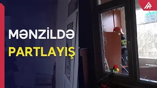 Bakıda mənzildə partlayış - yaralı var - APA TV