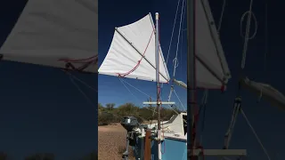 Mizzen Sail Self Steering (video 9 of 9)
