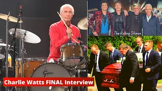 RIP Charlie Watts of the Rolling Stones Last Moments Before He Died Will make you Emotional!